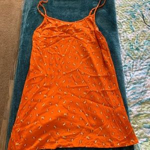 Orange dress